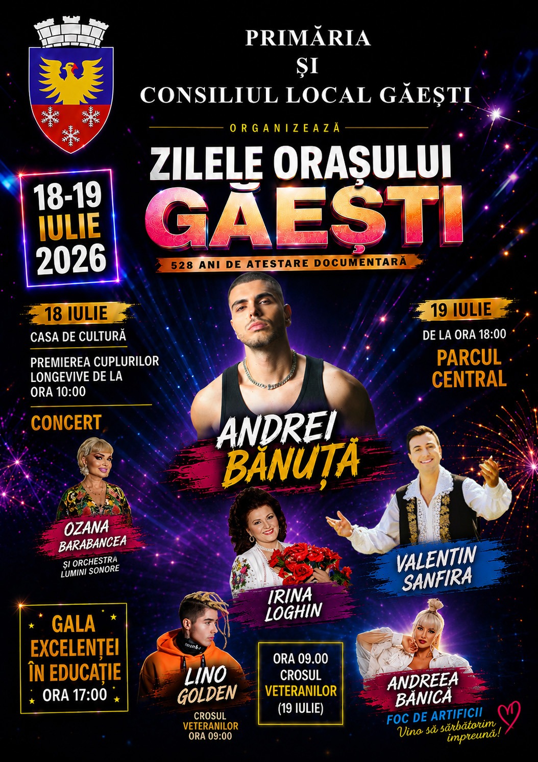 ZILELE Orașului GĂEȘTI